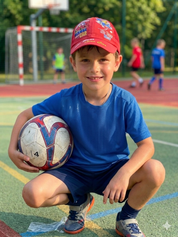 Czapka Chłopięca Roz Standard, 1 kolor Paczka 12 szt